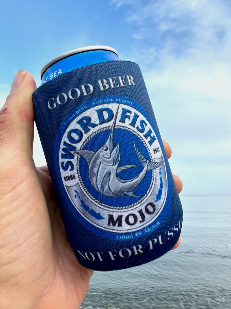 Swordfish Mojo Koozie